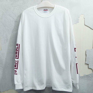 希少 XL 新品 PORKCHOP GARAGE SUPPLY PORK BACK L/S TEE 長袖 Tシャツ ロンT ロングスリーブ ポークチョップ 豚 白 ホワイト Fの画像2