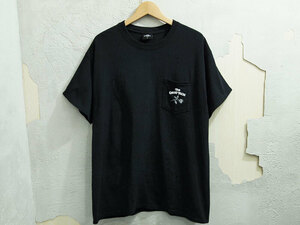 L サイズ The Great Frog ロゴ ポケット Tシャツ 黒 ブラック BLACK グレートフロッグ F