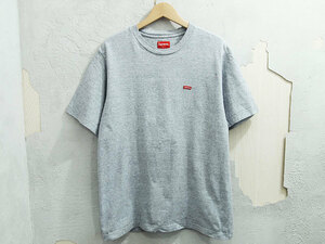 Supreme Small Box Tee Tシャツ スモールボックス ロゴ ヘザー グレー 灰 M シュプリーム F