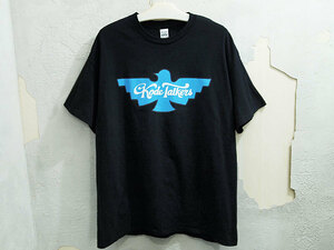 希少 XL 美品 CHALLENGER HRCS2023 限定 KT EAGLE LOGO TEE Tシャツ Kode Talkers コードトーカーズ 黒 ブラック チャレンジャー F