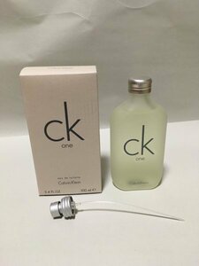  не использовался товар Calvin Klein CK One EDT 100ml