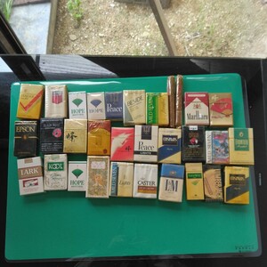  that time thing cigarettes package empty box ⑦ together 30 piece 