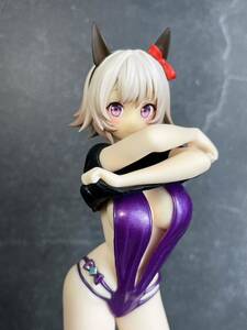 カレンチャン ウマ娘 プリティーダービー リペイント フィギュア 1/6高：21cm。Pretty Derby