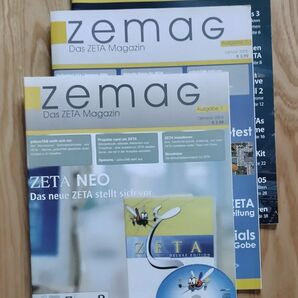 ZEMAG　3冊セット　　　　　　　　　　　　　Das ZETA Magazin