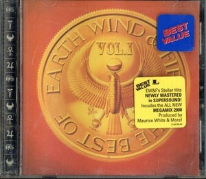 即決・送料無料(2点で)◆アース・ウィンド&ファイアー◆The Best of Earth, Wind & Fire, Vol.1◆BEST盤/Y ボーナストラック2曲収録(b1858)