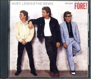 即決・送料無料(2点で)◆ヒューイ・ルイス・アンド・ザ・ニュース Huey Lewis & The News◆FORE!◆パワー・オブ・ラヴ◆R98S(b1947)