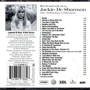 即決・送料無料(2点で)◆ジャッキー・デシャノン Jackie DeShannon◆What The World Needs Now◆アメリカ◆BEST盤/Y(b2042)の画像2