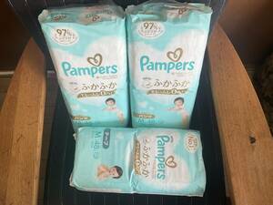 P &amp; G Pampers с самым пушистым большим больше 0 для кожи! 6-12 кг м. Размер 48 листов x 3 сумки всего 162 листа бесплатная доставка, ограниченная фактическим предметом