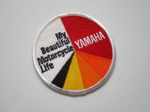 YAMAHA ヤマハ バイク オートバイ メッセージ ロゴ ワッペン/刺繍 F1 エンブレム 自動車 カー用品 整備 作業着 ステッカー 42