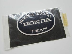 ビンテージ 希少 鈴鹿サーキット SUZUKA RACING HONDA TEAM ホンダ 濃紺 ワッペン/自動車 ホンダ レーシング カスタム 帽子 キャップ 38