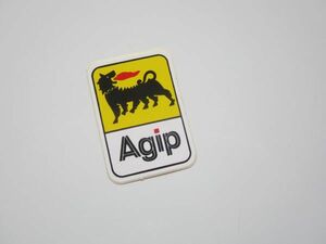 【小さめ】Agip アジップ イタリア オイル ガソリン ステッカー/デカール 自動車 バイク オートバイ レーシング スポンサー 0404