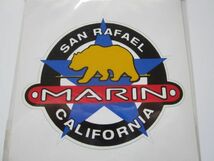 ORIGINAL STICKER MARIN マリン 純正 承認 ステッカー/当時物 デカール 自動車 バイク オートバイ レーシング F1 スポンサー 04_画像5