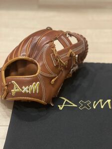 【美中古】ディーバイエム　オーダー　硬式内野手用　ジュテルレザー　袋付