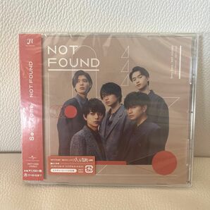 SexyZone NOTFOUND 通常盤