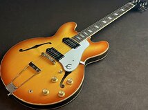 【1円】Epiphone エピフォン Casino USA Collection Royal Tan エレキギター_画像2