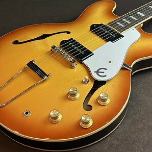 【1円】Epiphone エピフォン Casino USA Collection Royal Tan エレキギターの画像1