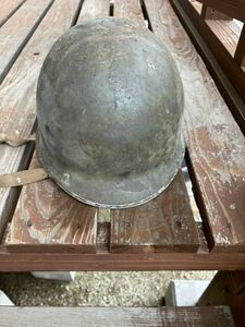  helmet antique that time thing old Japan army? iron cap 