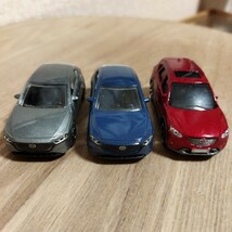 マッチボックス MATCHBOX【3台セット】'16 MAZDA CX5 / 2019 MAZDA 3 グレー / ブルー 開封品_画像1