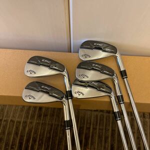 中古　Callaway EPIC MAX FAST 7-P 5本セット　NSPRO Zelos7 S