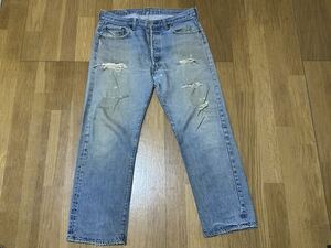 Levi's リーバイス 501 66後期 70s ヴィンテージ デニムジーンズ 刻印6 スモールe W36 L30