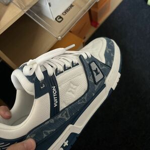 美品 Louis Vuitton Trainer スニーカー マリーヌの画像2