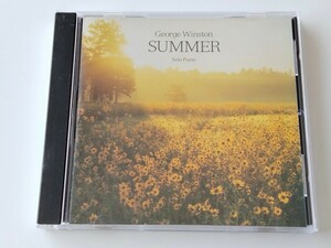George Winston / SUMMER Solo Piano CD WINDHAM HILL US 01934-11107-2 91 year work, George * Winston,Goodbye Montana,Hummingbird,