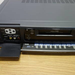 SONY EV-FH10 ビデオカセットレコーダー 1995年製 通電可 ソニー Video HI8 中古 ジャンク品 6 管理ZI-100の画像9