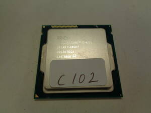 Intel Core i7 i7-4770 SR149 3.40GHz Socket1150 管理C102