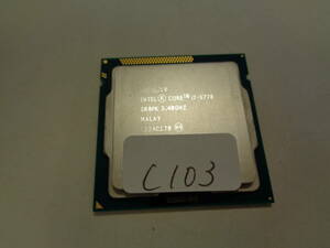 Intel Core i7 i7-3770 SR0PK 3.40GHz Socket1155 管理C103