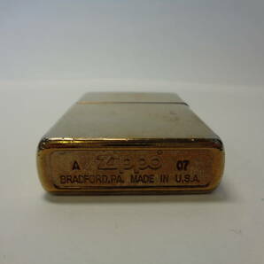 ZIPPO ジッポ 鏡面 ゴールドカラー 喫煙具 禁煙グッズ 中古品 管理ZI-86-LPの画像4