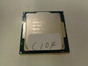 Intel Core i3 i3-7100 SR35C 3.90GHz Socket1151 管理C104