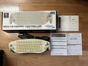 任天堂 ゲームキューブ　アスキー　キーボード　コントローラー ASCII ASC-1901PO Nintendo GAME CUBE 中古品