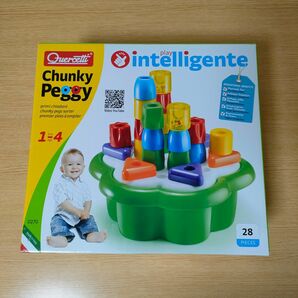 知育玩具 1歳 BorneLund（ボーネルンド ）ケルチェッティ社 ベビーブロック・デイジーボックス　chunky peggy