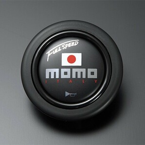 正規品 MOMO FULL SPEED 348D モモ フルスピード 348D ブラックレザー・ブラックスポーク ブラックトップの画像4