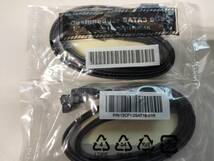 SATA ケーブル　40cm 黒　2本x2=４本 ASRock GIGABYTEマザーボード付属品_画像1