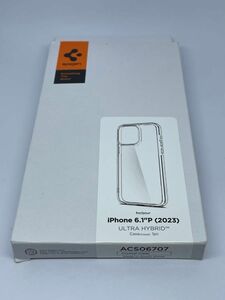 Spigen Ultra HYBRID iPhone 15 Pro(クリア)