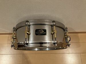 CANOPUS S-1450 The Steel 14×5 малый барабан kanoupsSDBS14 Steel ракушка латунь камера ковер TAMA snare кейс Snare drums