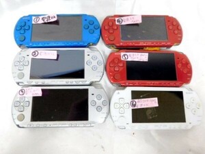 T313★PSP 本体 SONY /PSP-1000/PSP2000/PSP3000 6点 まとめて ソニー ゲーム プレーステーションポータブル ★送料590円～