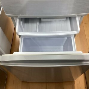 J8★冷凍冷蔵庫 SHARP SJ-D14F-S 2020年製 シルバー系 137L シャープ ノンフロン 冷凍庫 冷蔵庫 ★家財便 Cランク・引き取りの画像4