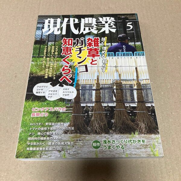 現代農業 ２０２０年５月号 （農山漁村文化協会）