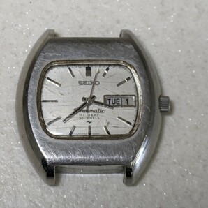 SEIKO プレスマチック 稼働品ジャンク 自動巻 セイコー アナログ 腕時計 時計 古民家整理品の画像2