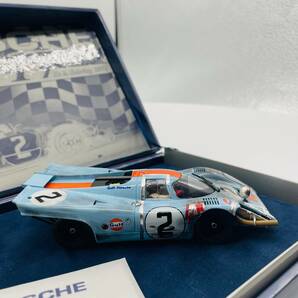 【未走行未展示品】FLY 1/32 ポルシェ 917K #2 Chequered Flag 12h Sebring 1971 スロットカー フライ PORSCHE GULF セブリングの画像6