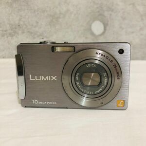 ht1003【60】//Panasonic★パナソニック　LUMIX　シルバー　デジタルカメラ　DMC-FX500　