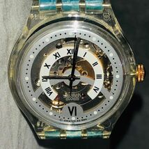 yt1043【PK】//★動品　Swatch　スウォッチ　automatic　オートマチック　自動巻き　腕時計_画像4