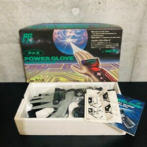 kk2019【80】//★美品　PAX POWER GLOVE　パックスパワーグローブ　ファミコン専用　コントローラー　元箱・説明書付き