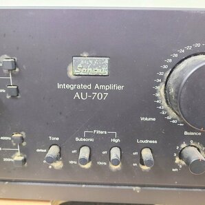 【動作未確認】Sansui AU-707 プリメインアンプ サンスイ 1円～ Y6981の画像4