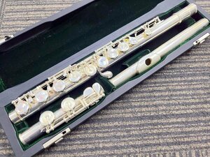 Pearl Flute PF-505 SILVER PH-6J печать есть голова труба серебряный? жемчуг флейта с футляром 1 иен ~ Y6993