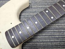 【現状品】Fender Stratocaster JVシリアル? 1983年 ストラトキャスター PU欠品有 動作未確認 ケースなし フェンダー 1円~　K0826+_画像9