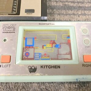 【通電動作未確認】バンダイ バクダンマン Nintendo LN-08 ライオン マスダヤ キッチン ゲームウォッチ 3個セット 任天堂 1円~ S3291の画像4