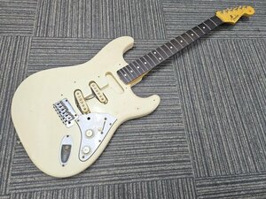 . текущее состояние товар .Fender Stratocaster JV серийный ? 1983 год Fender Stratocaster PU недостача работоспособность не проверялась кейс нет крыло 1 иен ~.K0826+